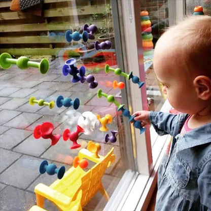 Bloques de construcción de silicona suave para niños y niñas