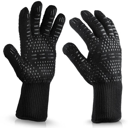 Guantes resistentes al calor extremo para parrillas