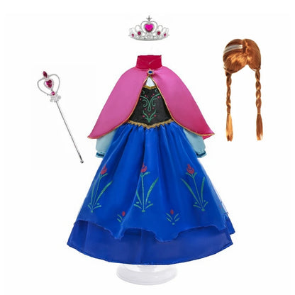 Disfraz de Princesa Anna para niña (Frozen)