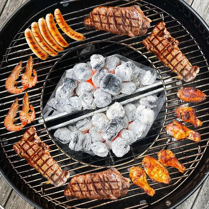 Cesta para el carbón (parrilla a carbón)