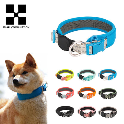 Collar reflectante AirTag para perros y gatos