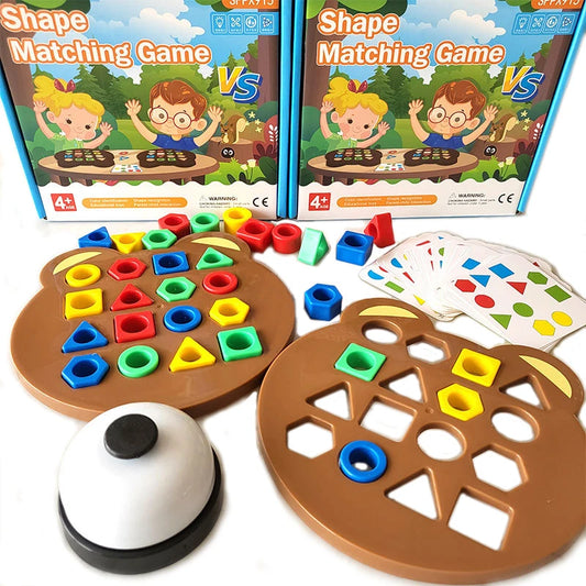 Juego de mesa Formas Geométricas y Colores Montessori