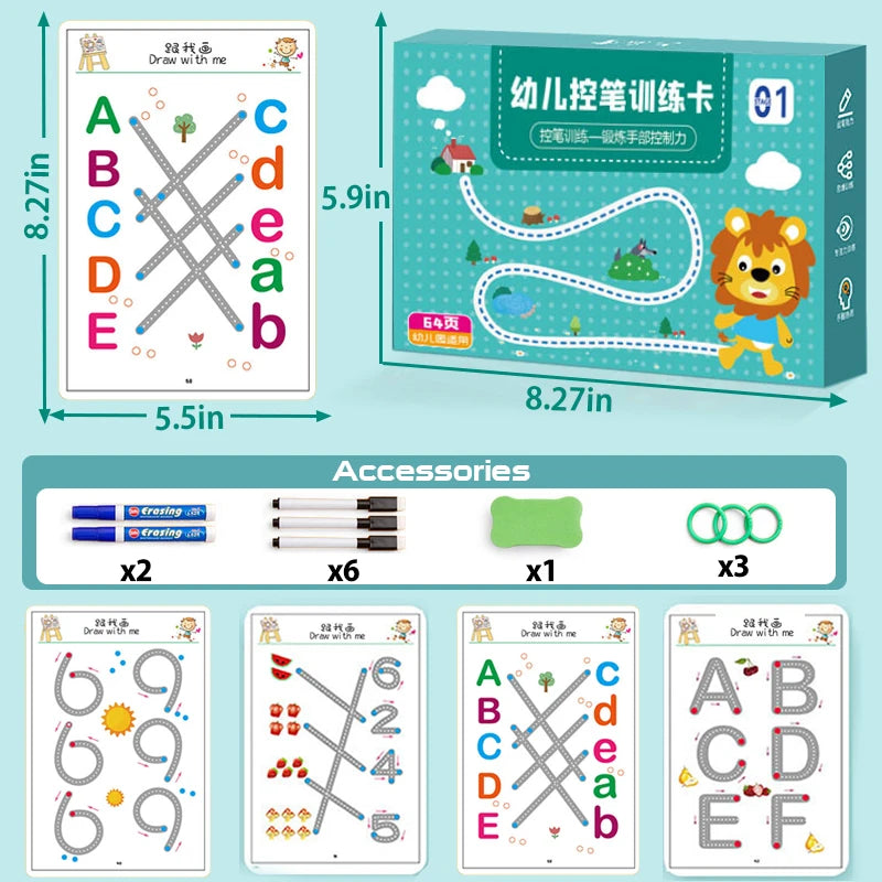 Juego de dibujos Montessori para niños