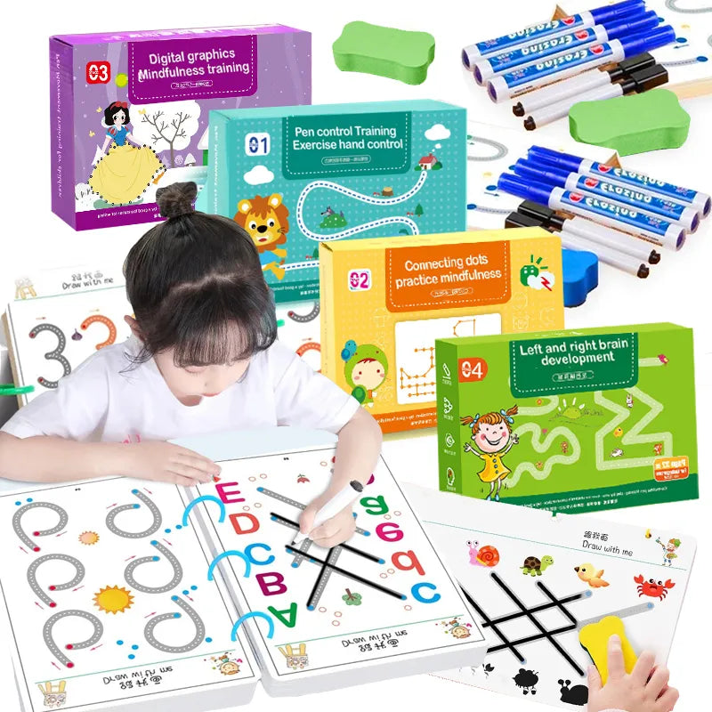 Juego de dibujos Montessori para niños