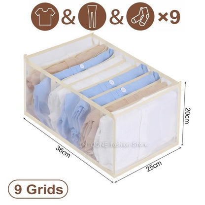 Organizador de armario para pantalones y jeans