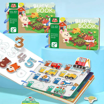 Libro de actividades Montessori Baby Busy Book