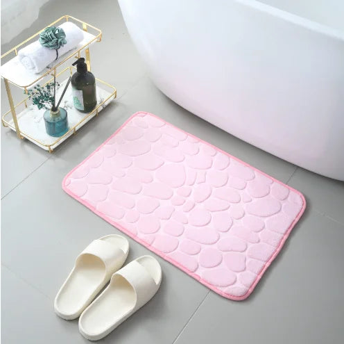 Alfombra de baño de espuma viscoelástica súper absorbente